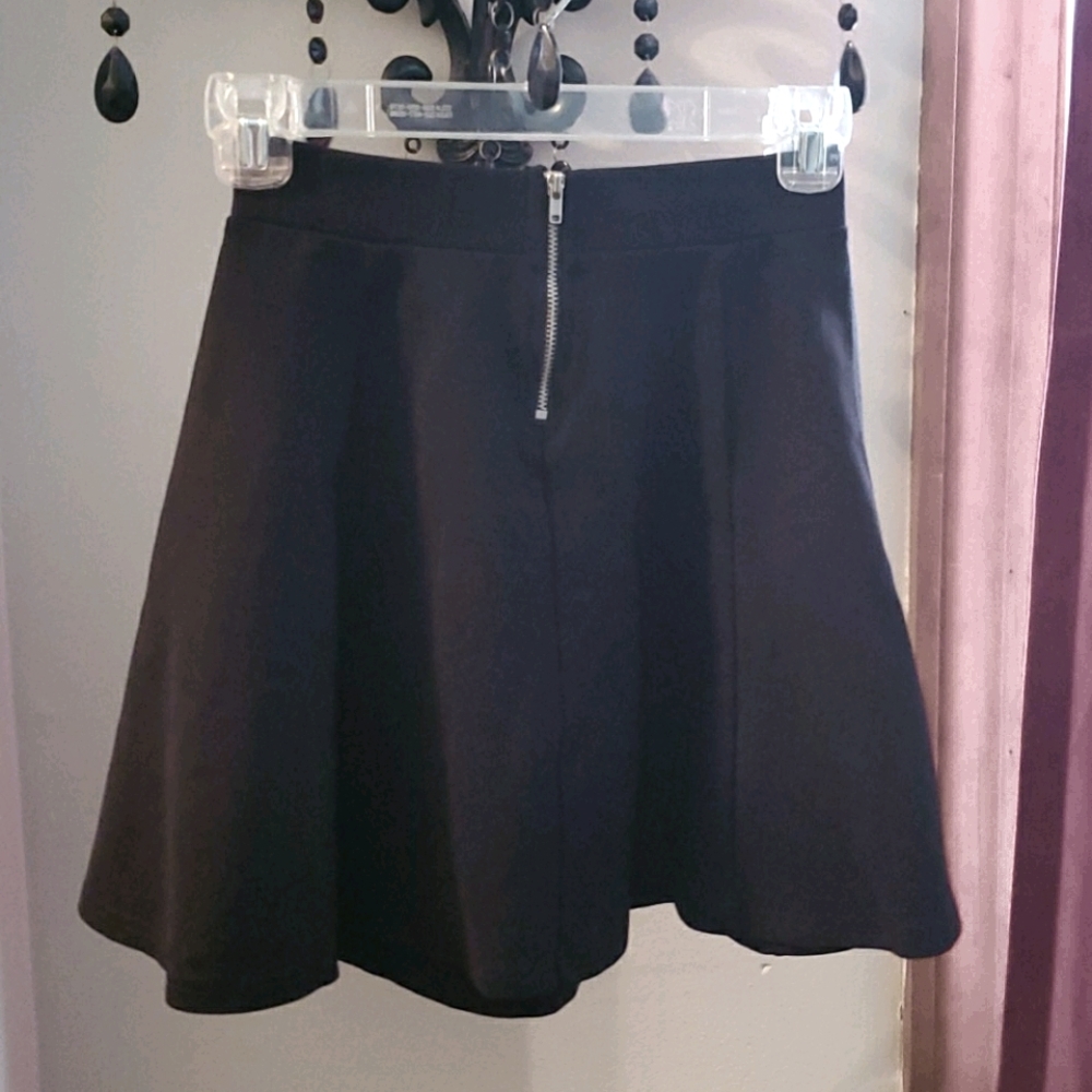 Black Skater Skirt
